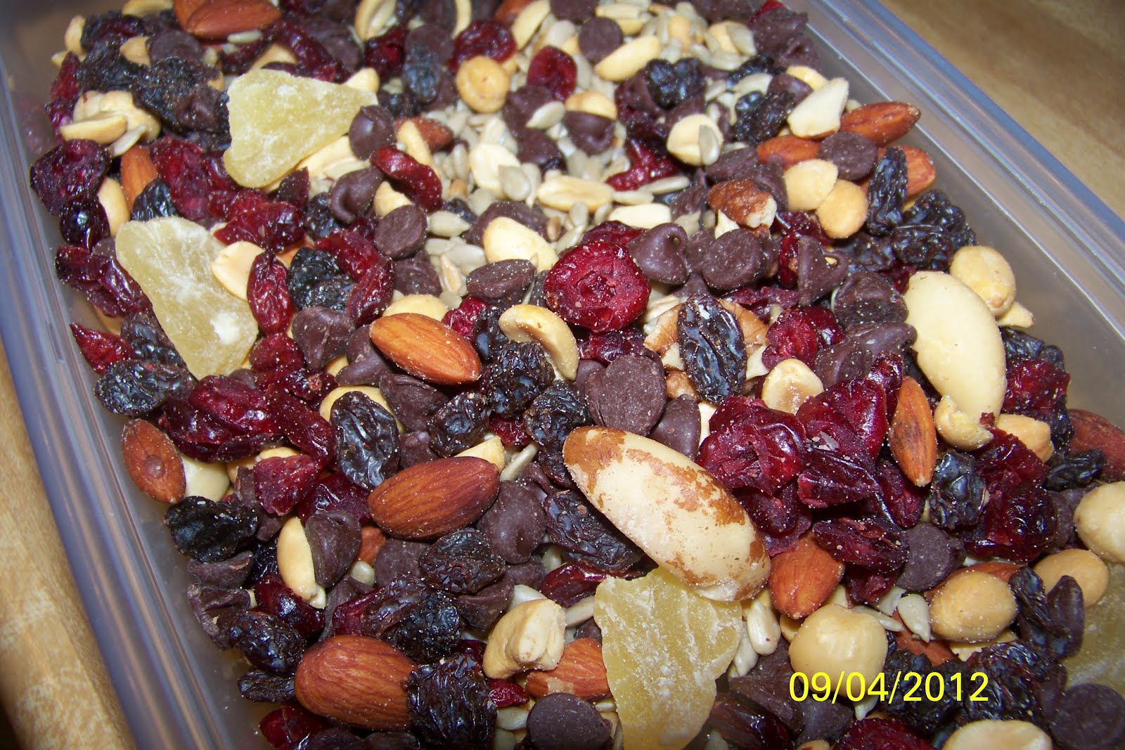 Connor's Cooking Nutty Berry Trail Mix