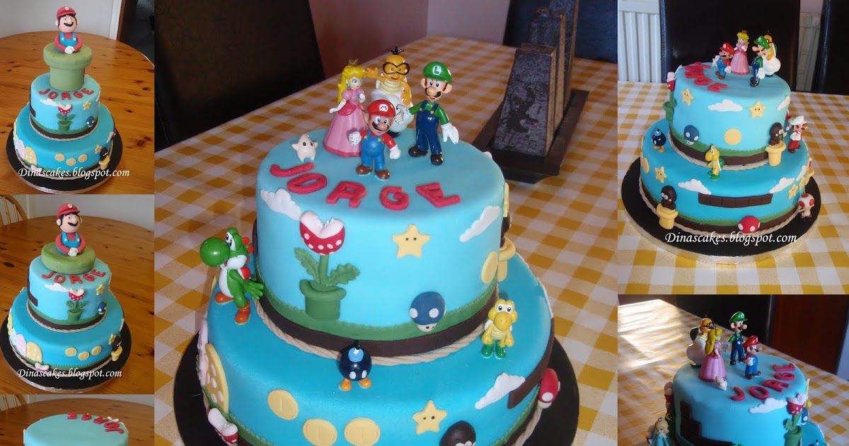 Dina's Cakes Super Mario Bros and friends Dina's Cakes Super Mario Bros and friends