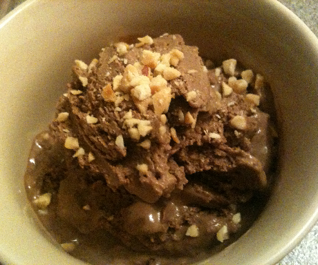 Chocolate Almond Butter Ice Cream 