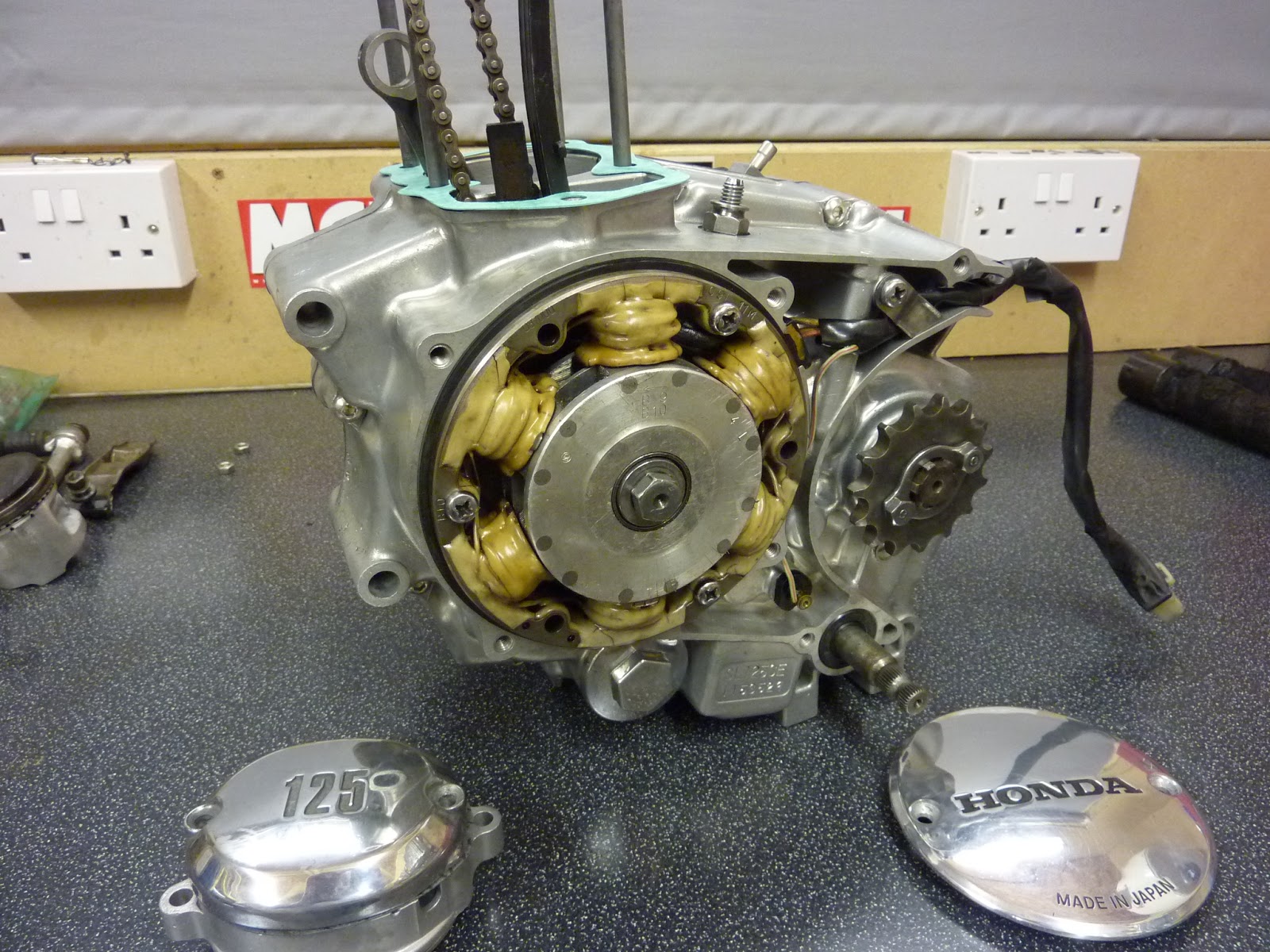 MGM Bikes : Honda SL125 Engine