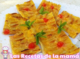 Receta De Tarta De Manzana De Hojaldre Y Crema Pastelera
