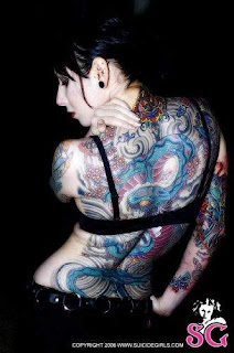 Suicide Girl Tattoos, Popular Tattoo Designs for Girls