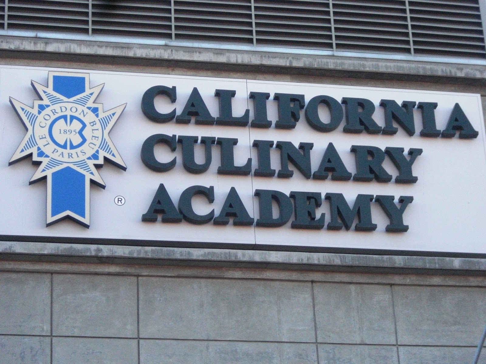 California Culinary Academy San FranciscoConfession