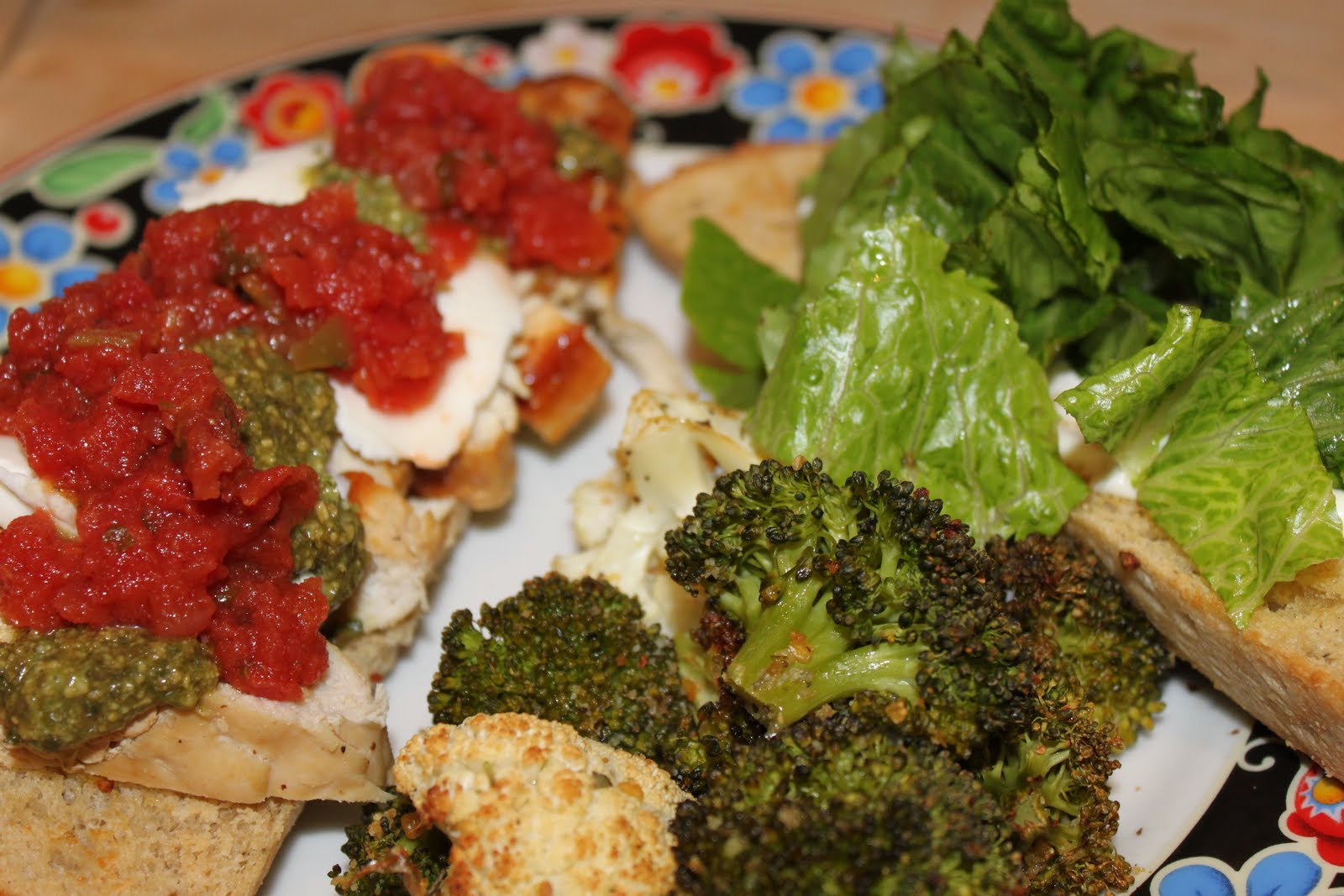 Coles Cafe Chicken Bruschetta Sandwich