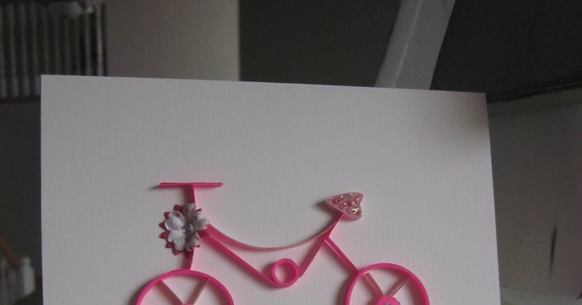  a paper life quilled bike