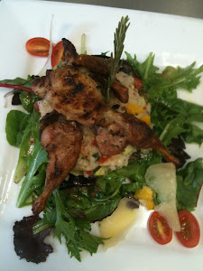 quail salade