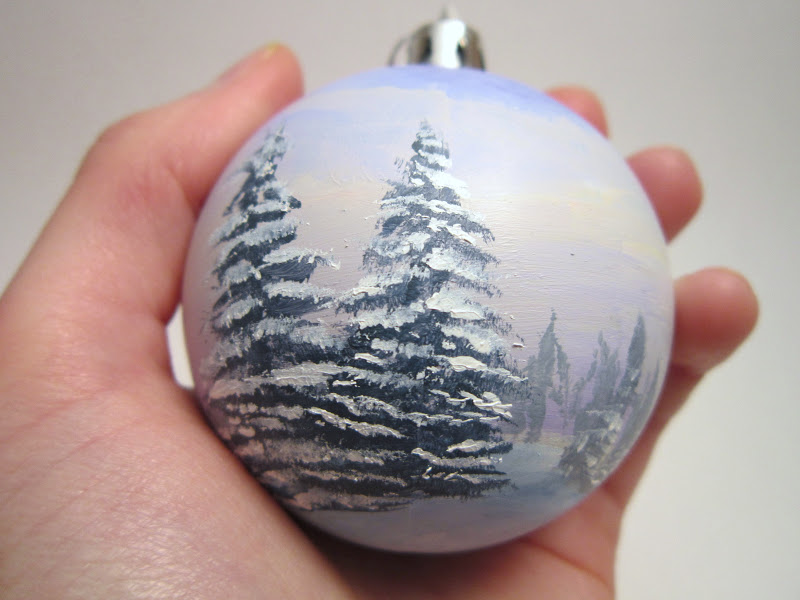 The CraftArty Kid (Old blog) Painting baubles