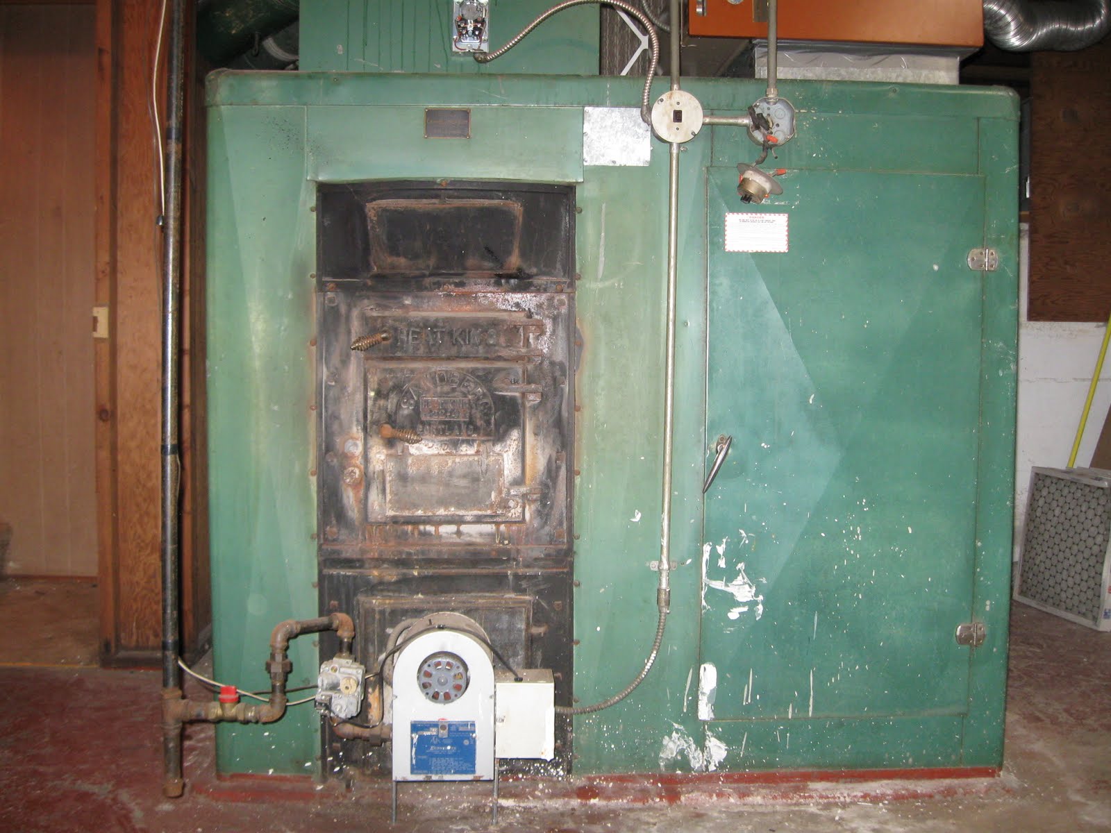 Just a girl with a hammer Before and after