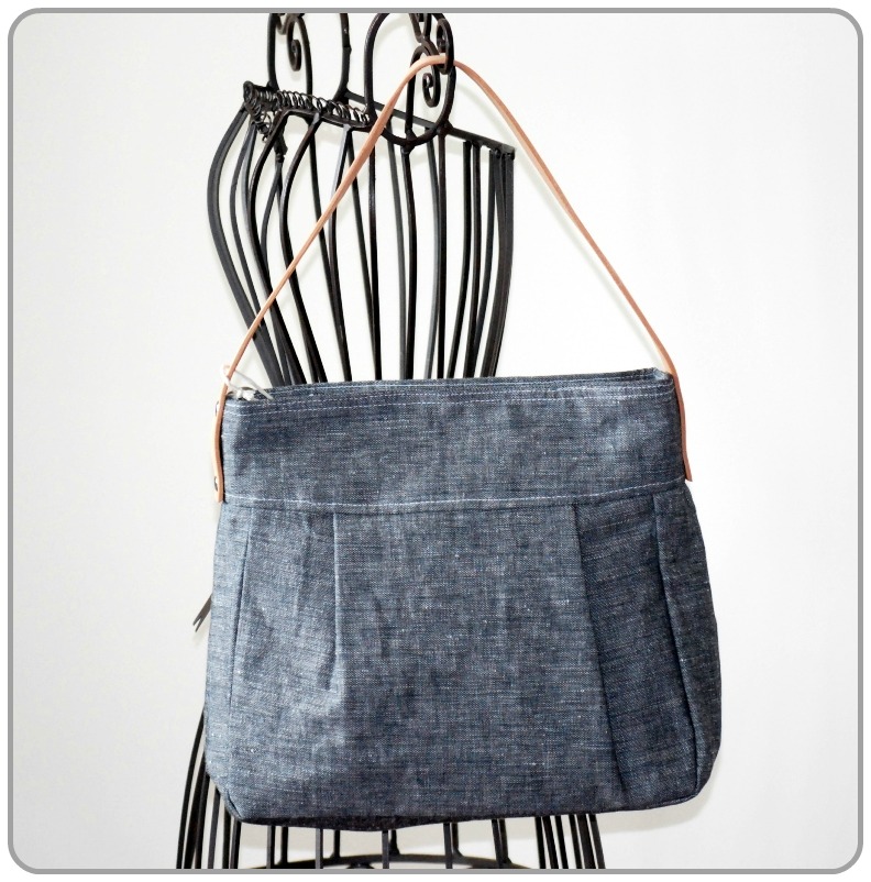 Kikay Designs Linen Hobo Bag