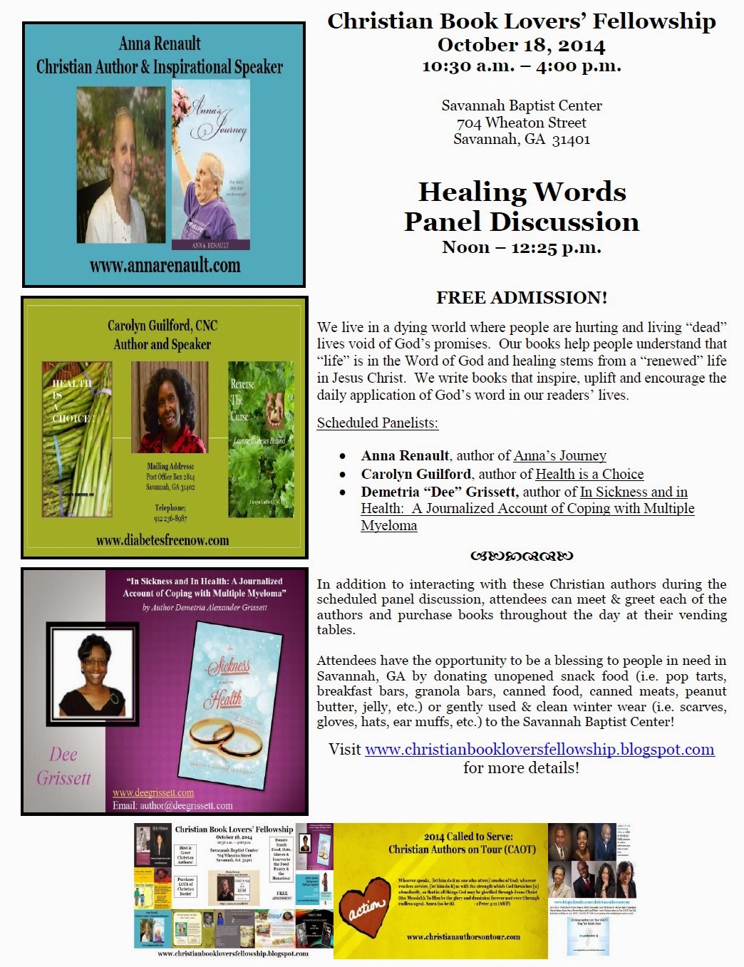 Healing Words Panel Discussion