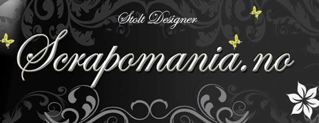 Stolt designer for Scrapomania