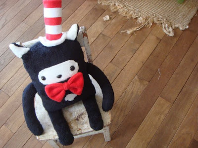 Denn Rodriguez cat in the hat plush