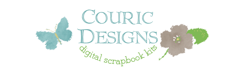 I'm on Couric Design's Creative Team