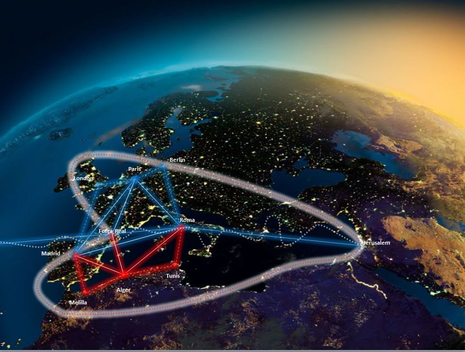 Il triangolo Madrid-Roma-Parigi con le sue estensioni