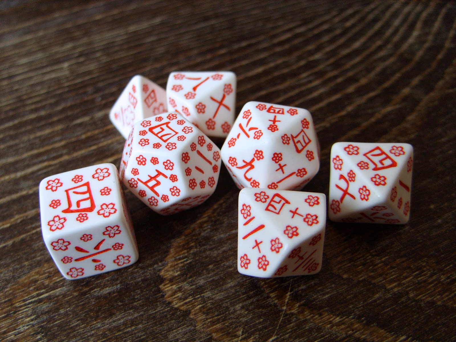 Mage Studio World Awesome Dice Set Japanese Dice