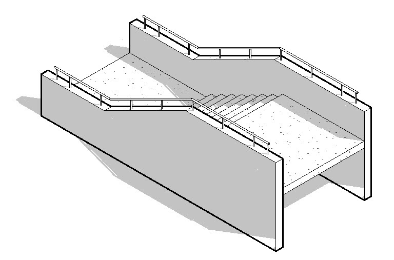 Revit OpEd Railing without a Host
