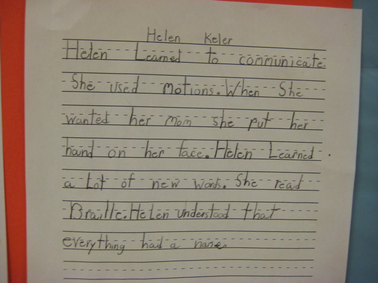 Mrs. Tullis' 2nd Grade Class: January 2014