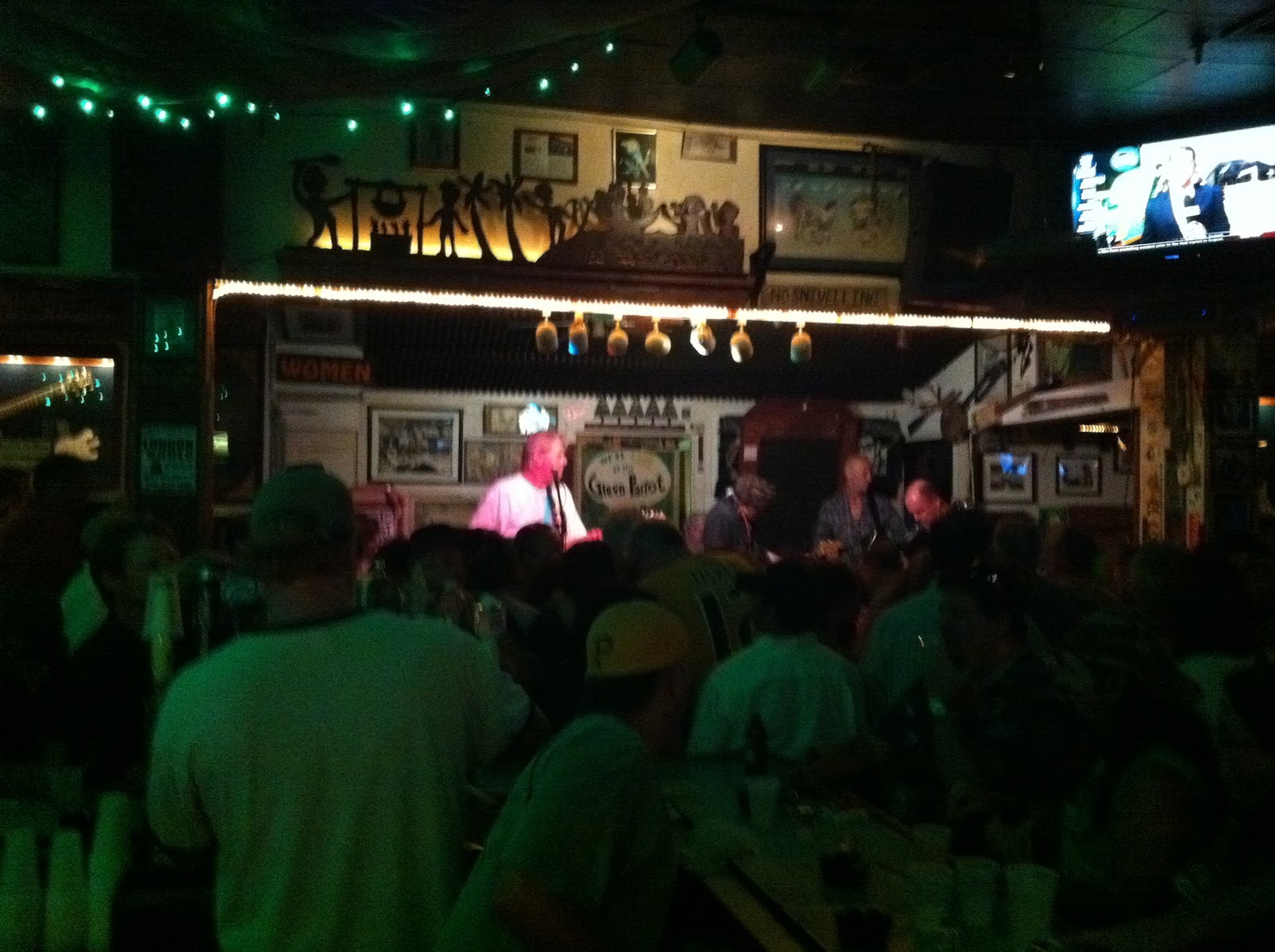 Headliners Blow The Room Away... Green Parrot Bar