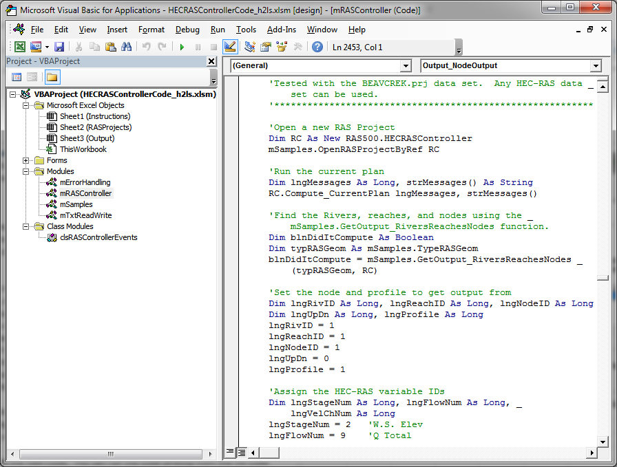 HECRASController Example Code Now Available!