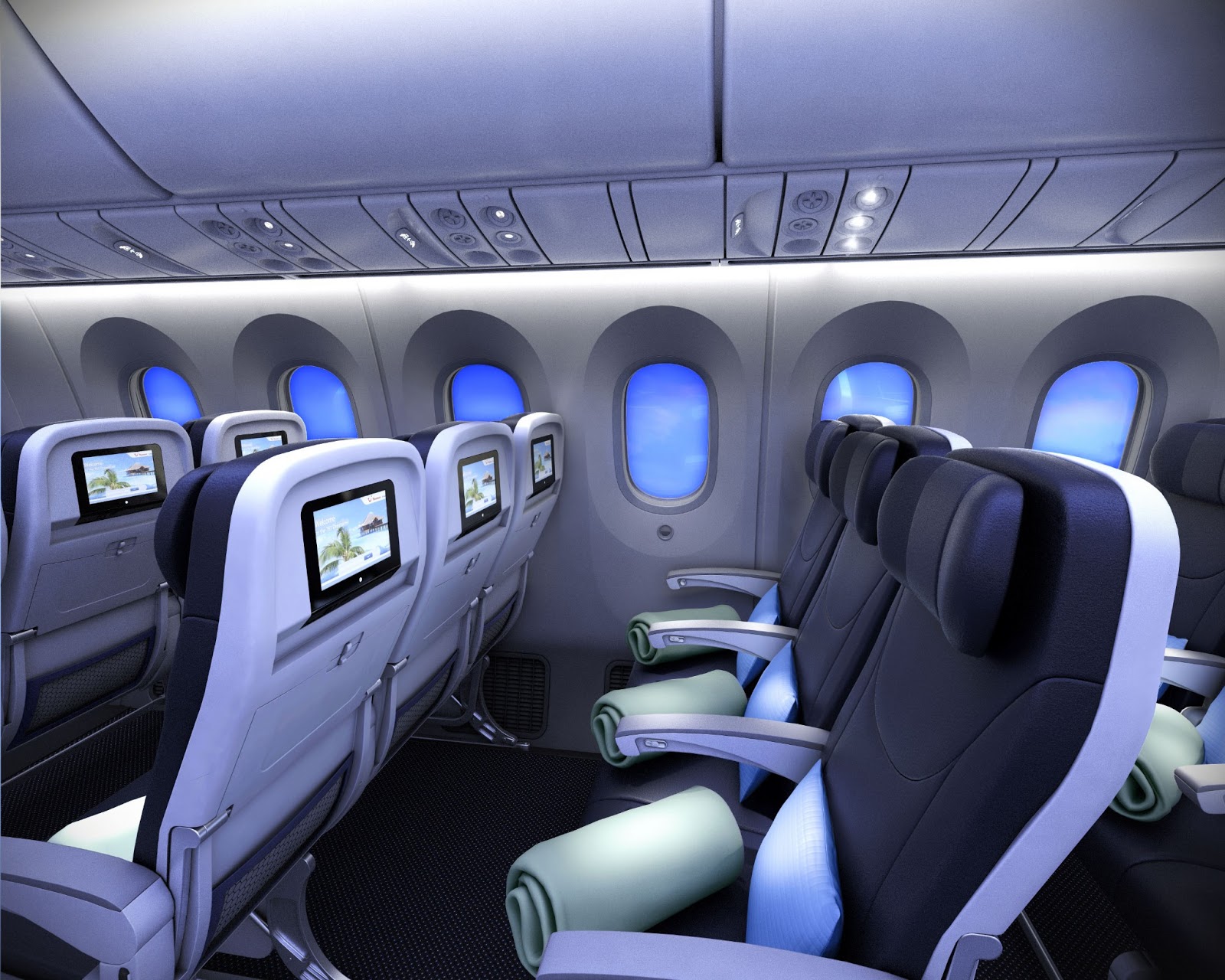 Thomson 787 Dreamliner Interior