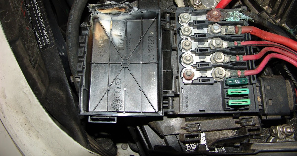 Elizbeth B How to repair a melted battery terminal