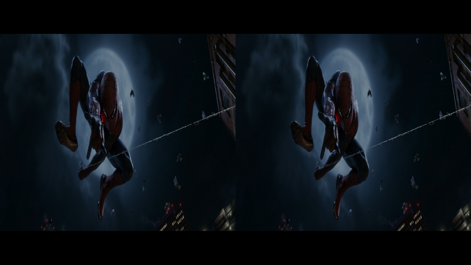 3D Amazing Spiderman 02 Side by Side SBS VR Active