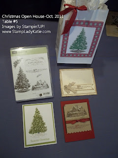 The cards on Table #5 of the Holiday Hope House in Stoughton