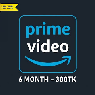 BUY 6 MONTH PRIME VIDEO FOR 300TK