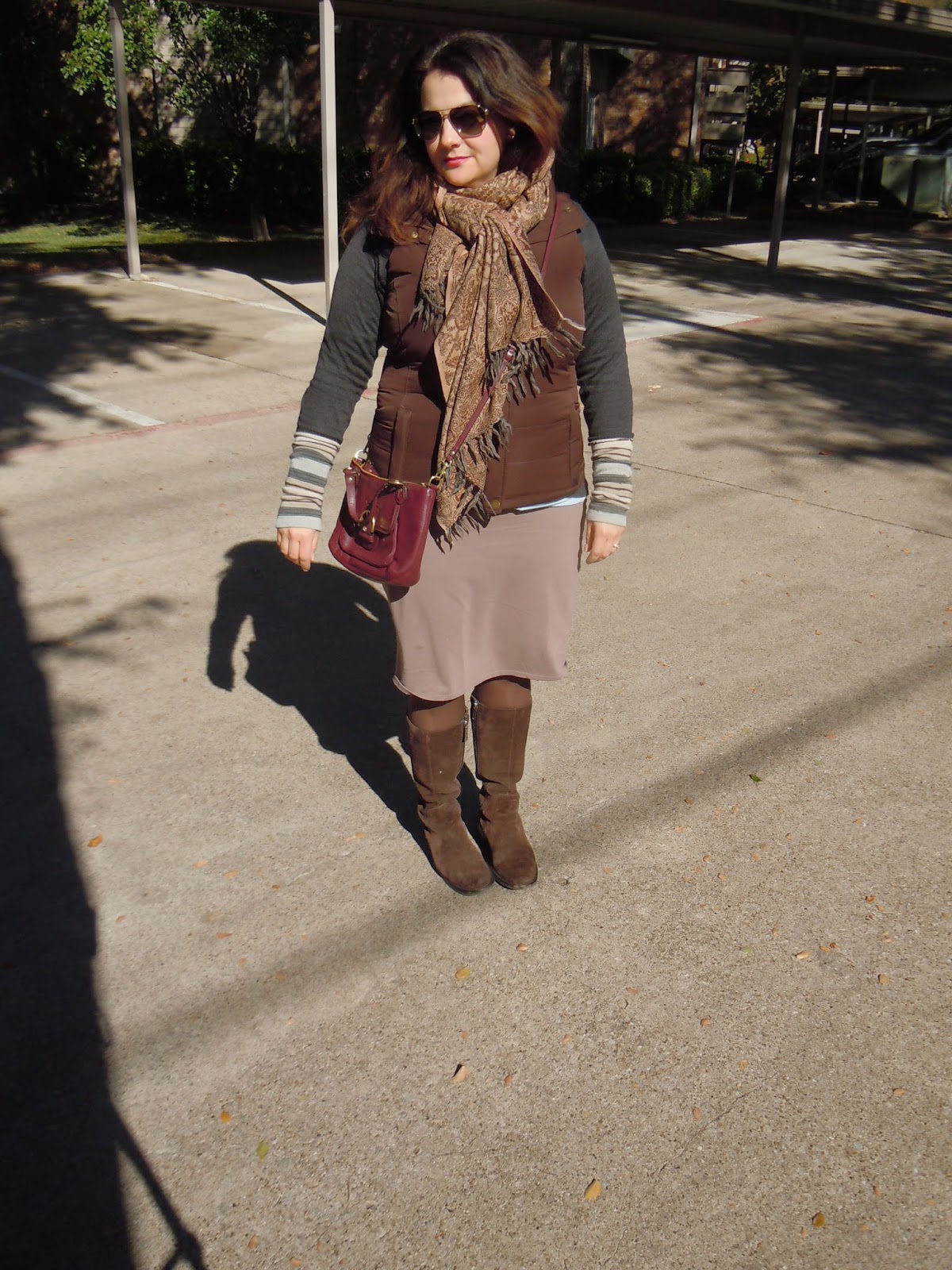 Joanna's Design OUTFIT Dressing up a down vest (and how to wear those