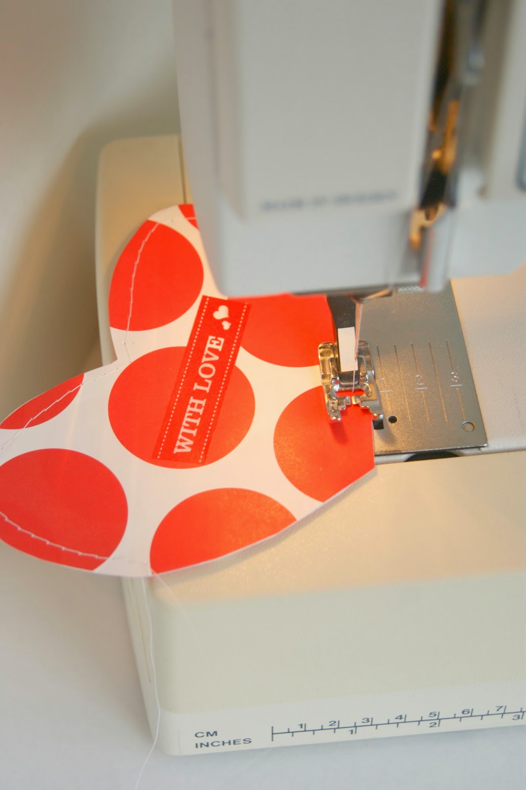 michelle paige blogs 'Sew' Sweet Paper Sack Valentines