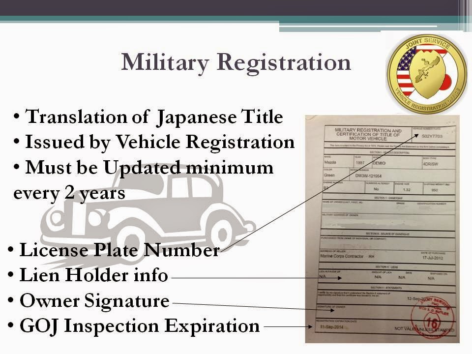 Moving To & Living in Okinawa, Japan Joint Service Vehicle