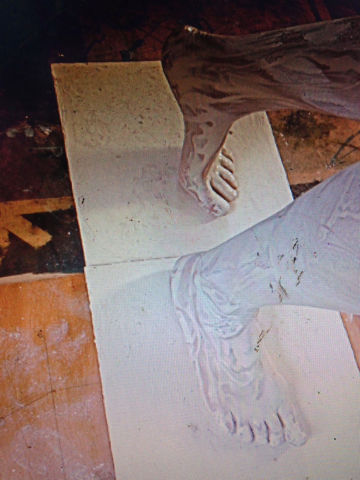 hand drawn and quartered