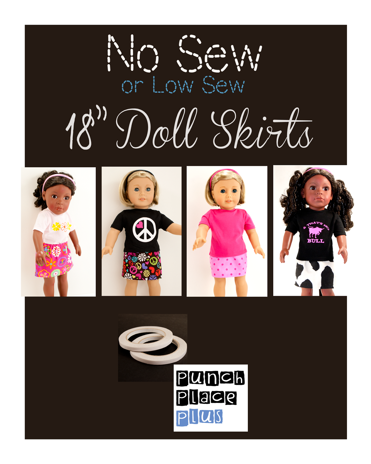 18 inch doll headband blanks