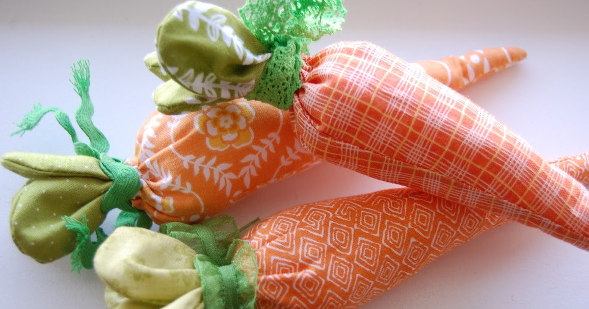 It's all in My Head! Fabric Carrots