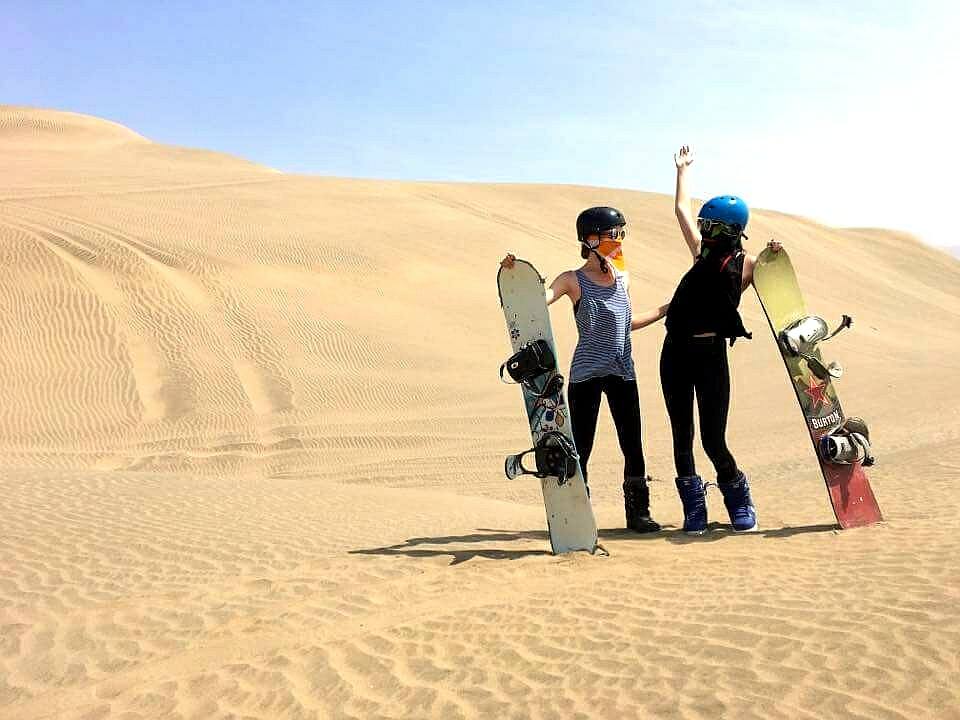 SANDBOARDING IN LIMA
