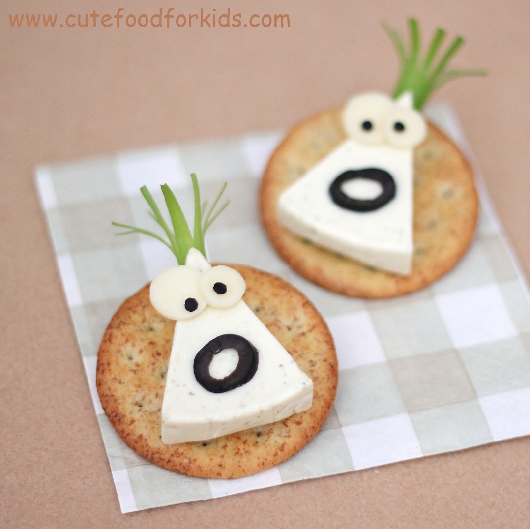 Cute Food For Kids? Cheese Monsters