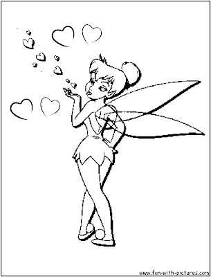 Disney Valentines Coloring Pages