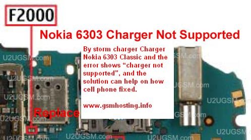 cellfirmware nokia 6303 classic charger not supported problem solution
