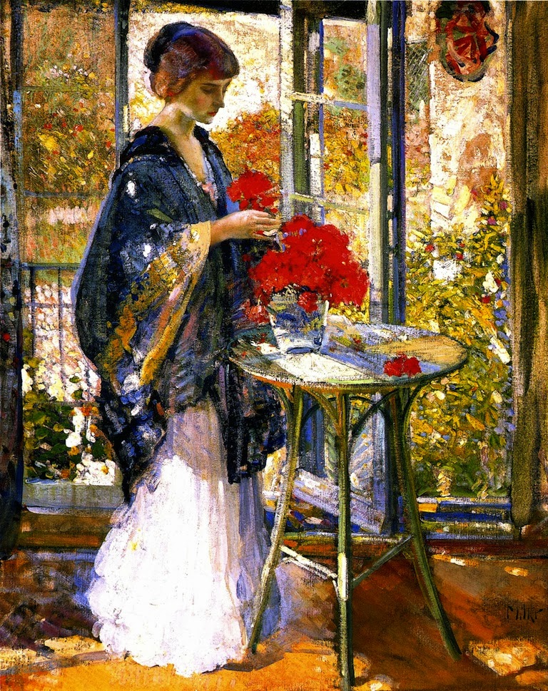 Richard E. Miller American Impressionist painter Tutt'Art