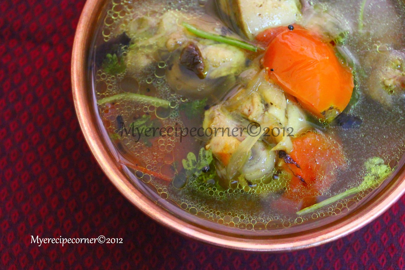 Mye's Kitchen Pepper Chicken Soup recipe