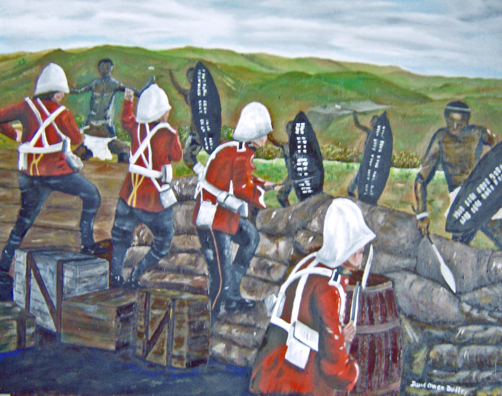 David OwenDudley Rorkes Drift. Natal South Africa
