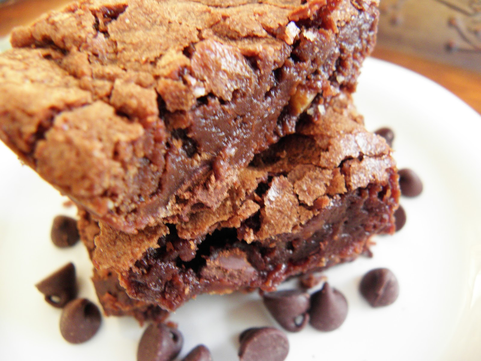 The Cozy Little Kitchen Sticky Fudge Brownies
