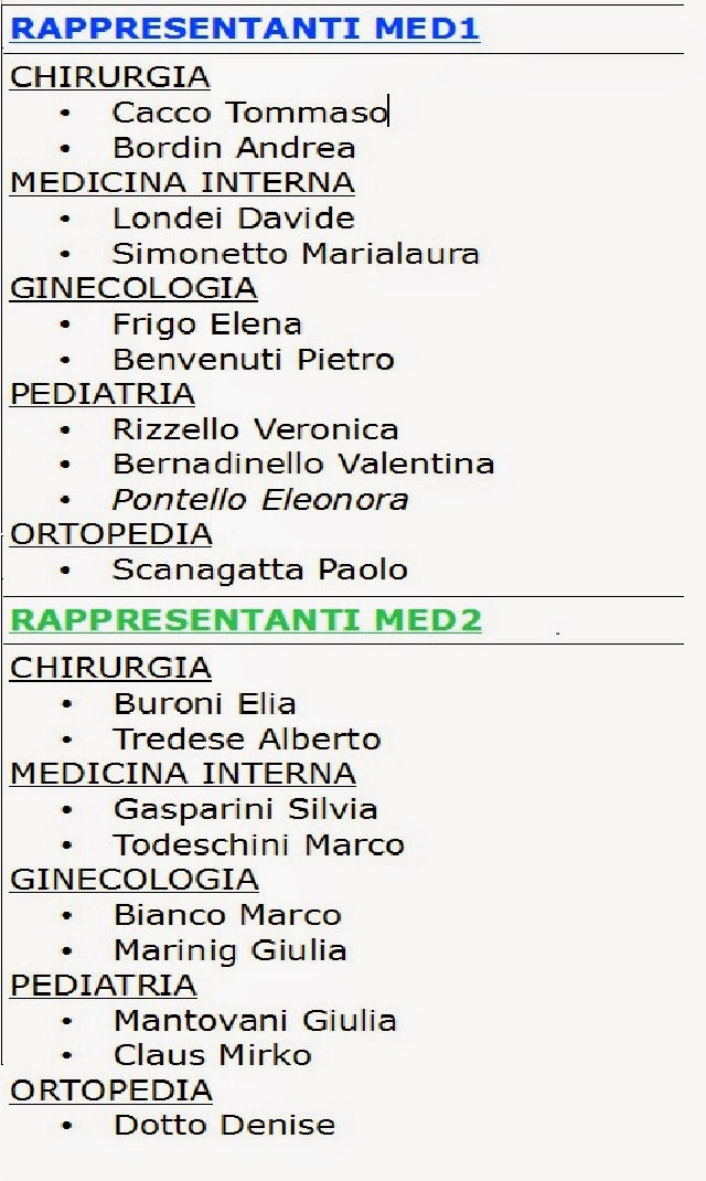 RAPPRESENTANTI