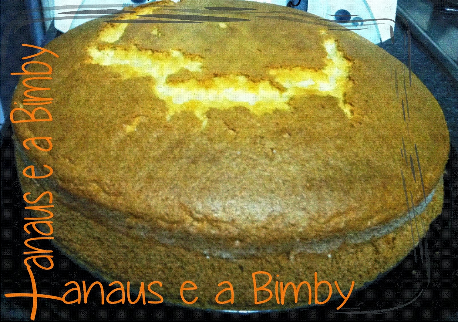 Bolo Fofo de Baunilha na Bimby