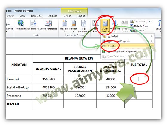 Cara Mudah Menghitung Angka Pada Tabel Di Ms Word Cara Aimyaya Cara Semua Cara Cara Mudah Menghitung Angka Pada Tabel Di Ms Word Cara Aimyaya Cara Semua Cara