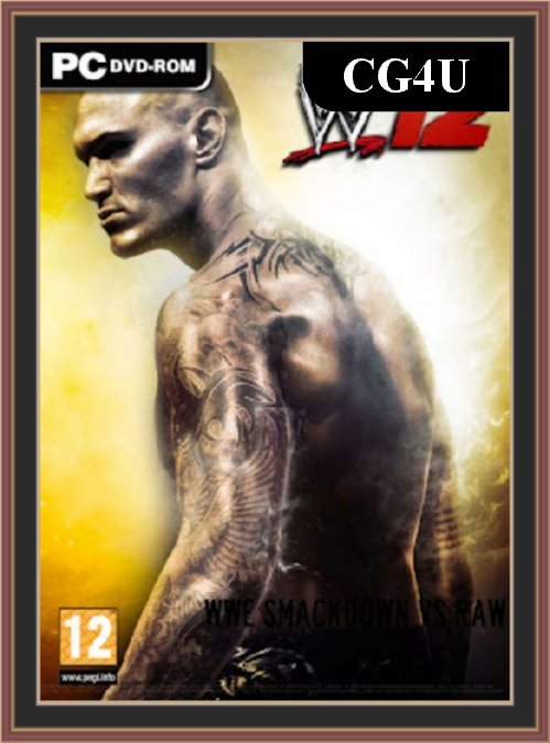 WWE '12 Pc Game Cover | WWE '12 Pc Game Poster