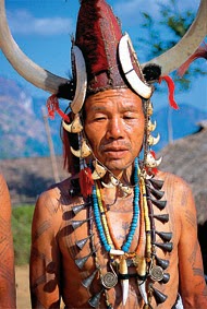 Naga people in Chin State