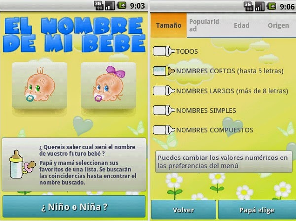 Apps nombre de bebes Apps nombre de bebes