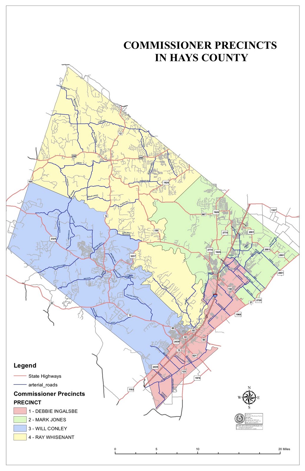 The Hays County RoundUp Big changes seen coming in county redistricting