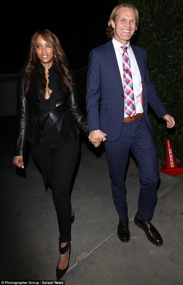 Photos: Tyra Banks Steps Out With Norwegian Boyfriend Erik ...